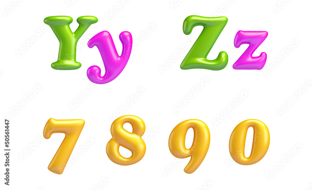 ABC collection. Alphabet 3D Font creative. Isolated Letters. ABC collection. Alphabet 3D Font creative. Isolated Letters.