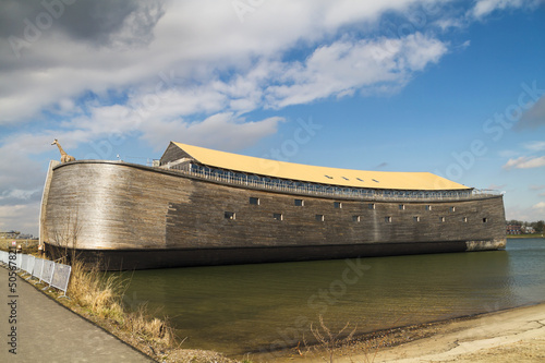 Full size wooden replica of Noah’s Ark