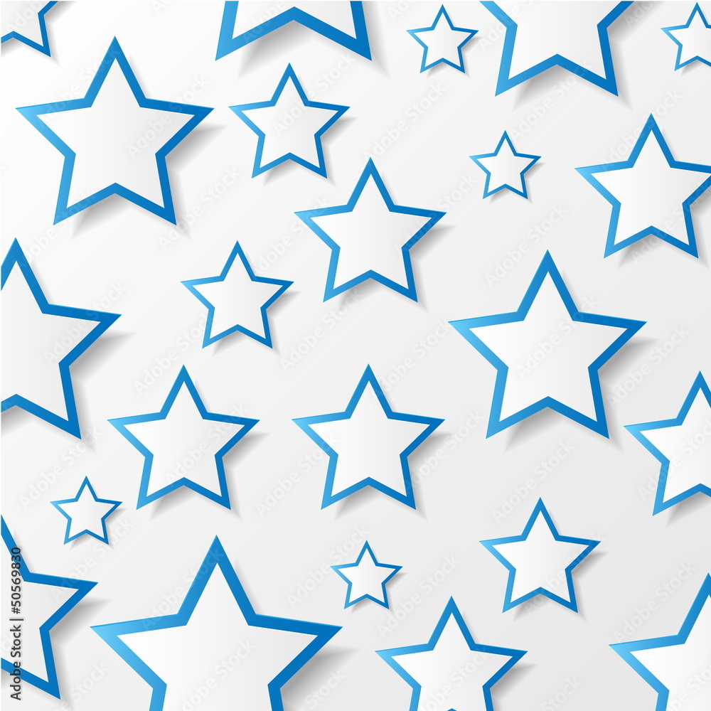 Paper stars. Vector illustration. Paper stars. Vector illustration.