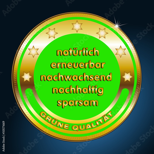 Greengoldbutton gruene qualitaet
