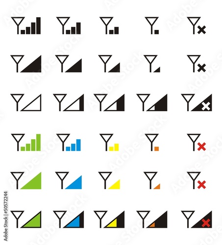 mobile phone signal indicator