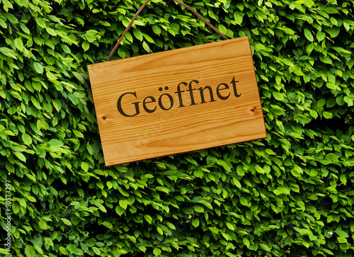 Geöffnet