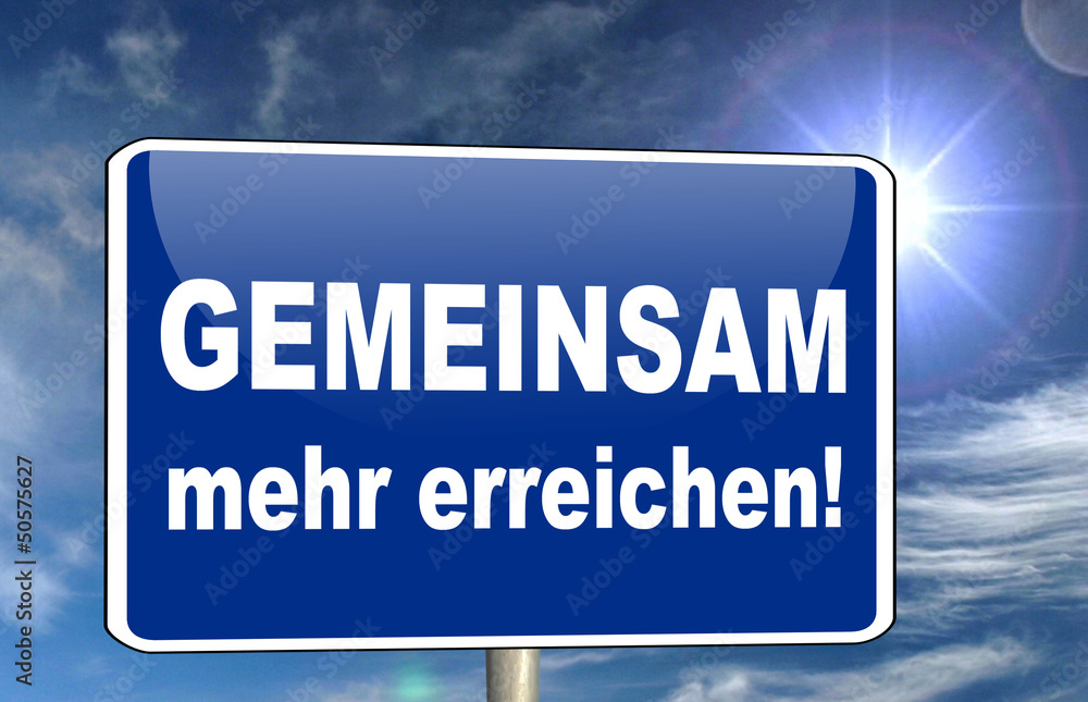 Obraz premium gemeinsam