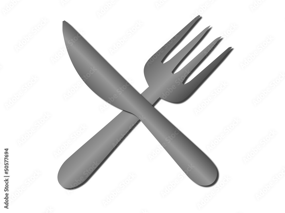 Fork and Spoon Vector Fork and Spoon Vector