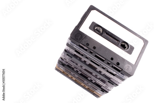 Cassetes stacked