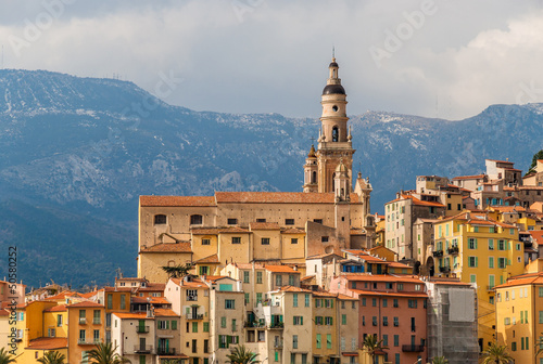 Basilica of Saint-Michel-Archange in Menton - French Riviera