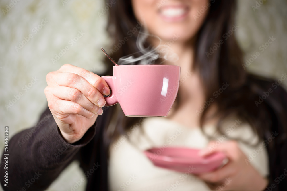 Steaming cup of coffee Steaming cup of coffee