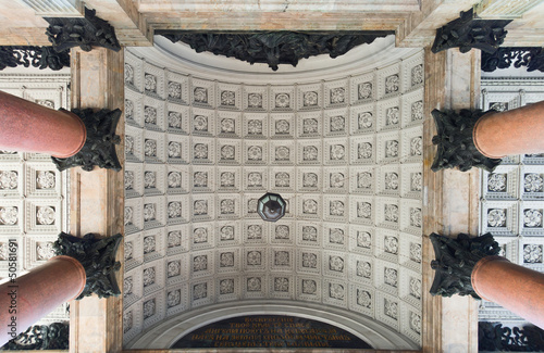 Porch of the St.Isaac Cathedral. St.-Petersburg, Russia photo