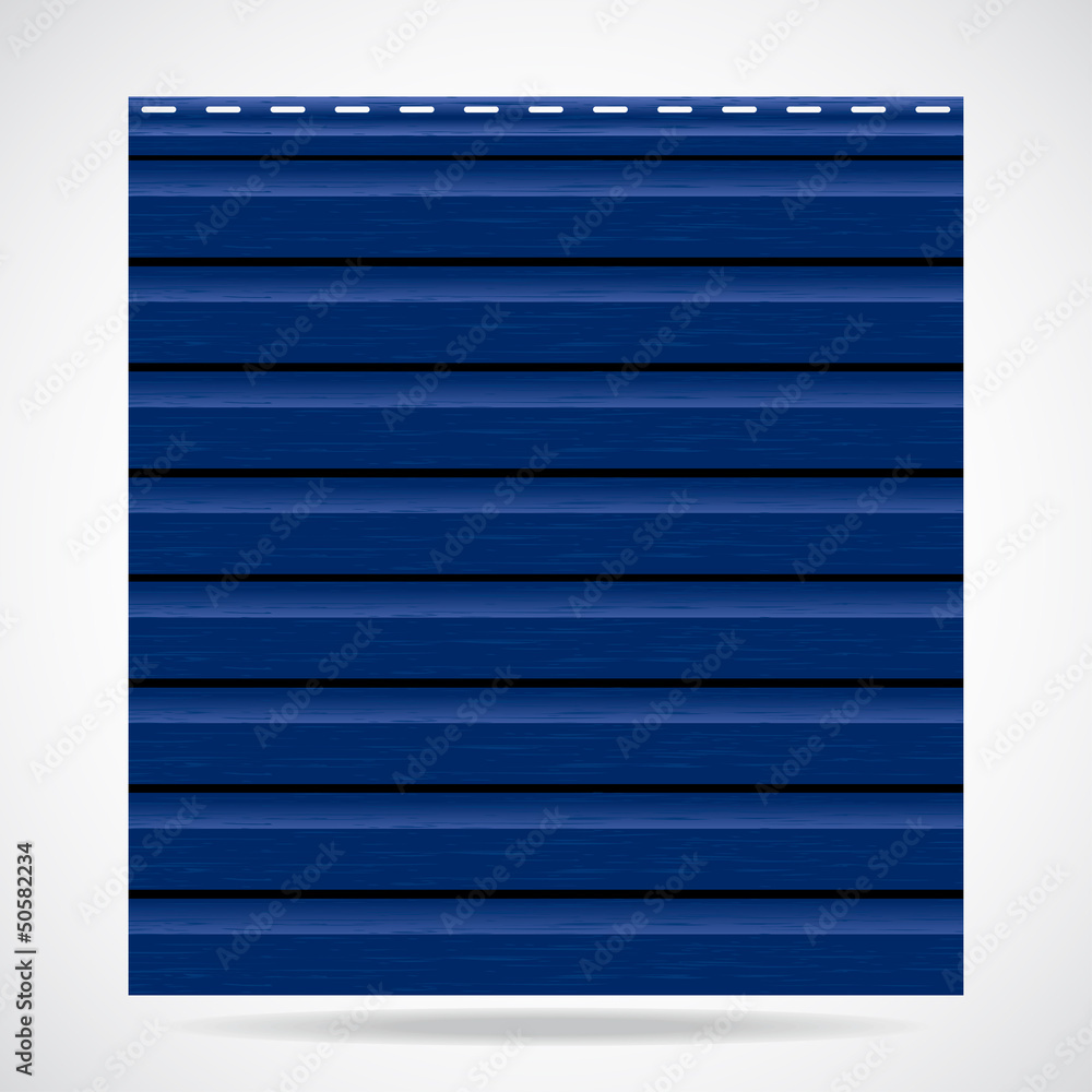 Fototapeta premium Siding texture panel blue color