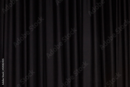 Schwarzer Vorhang