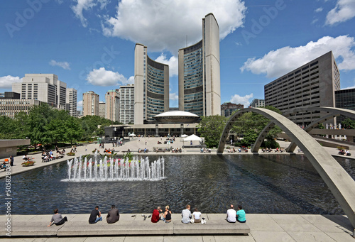 Photography Toronto City Hall Square