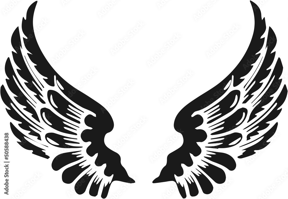 Abstract Angel Wings Abstract Angel Wings