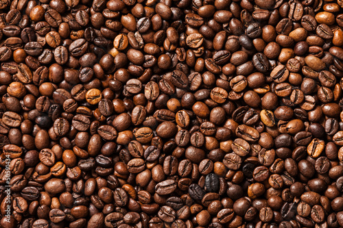 Coffee bean background