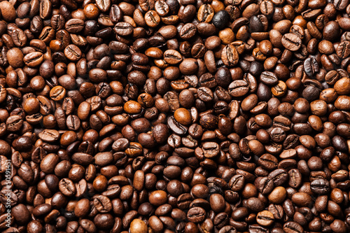 Coffee bean background