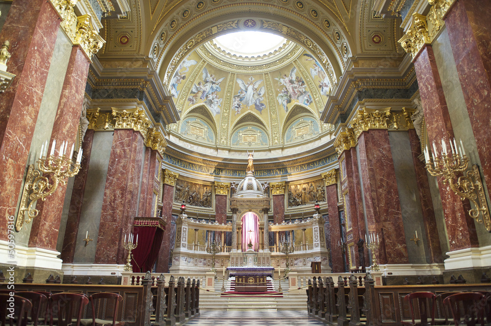 Budapest - Ungheria. Basilica di Santo Stefano