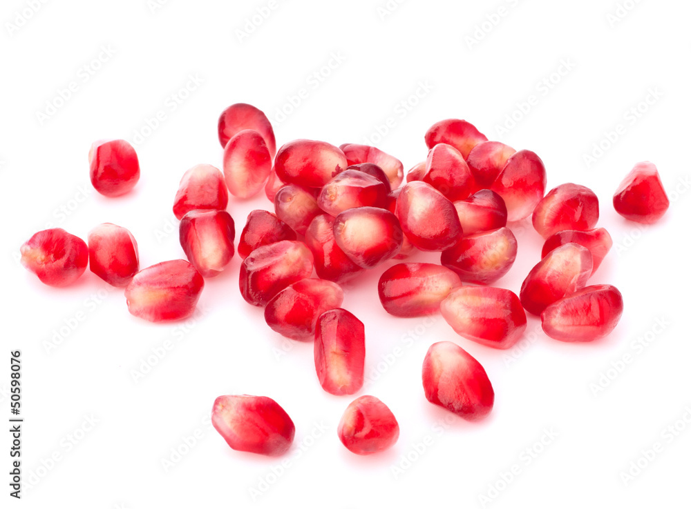 Pomegranate seed pile Pomegranate seed pile