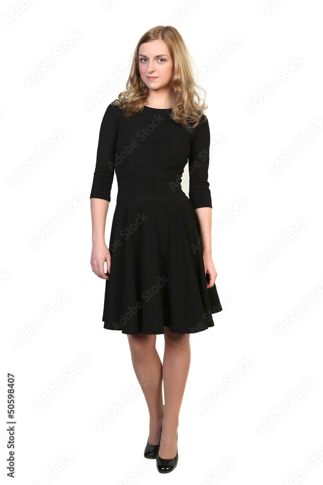Portrait of a young blonde attractive girl Portrait of a young blonde attractive girl