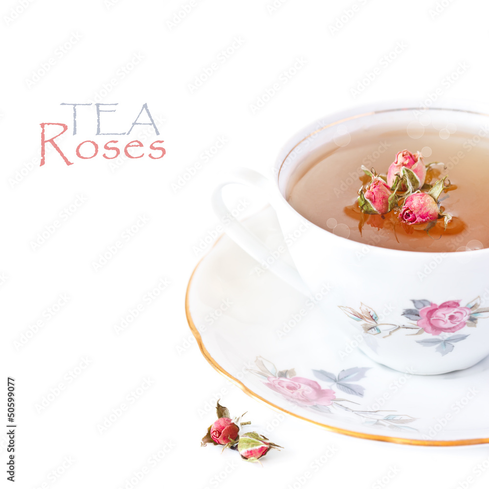 Roses tea. Roses tea.