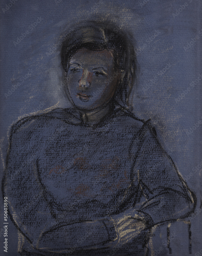 Portrait of the young girl