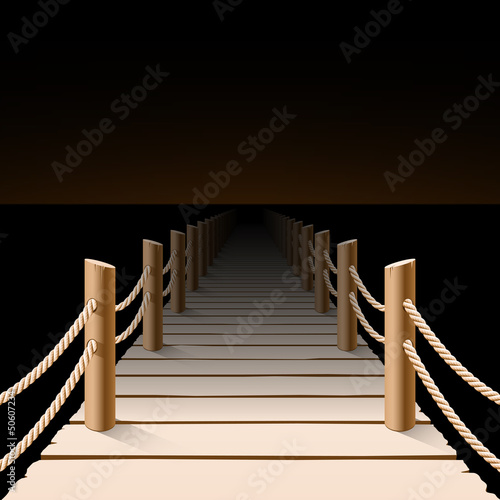 Night pier