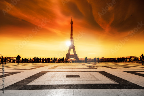 Torre Eiffel al tramonto