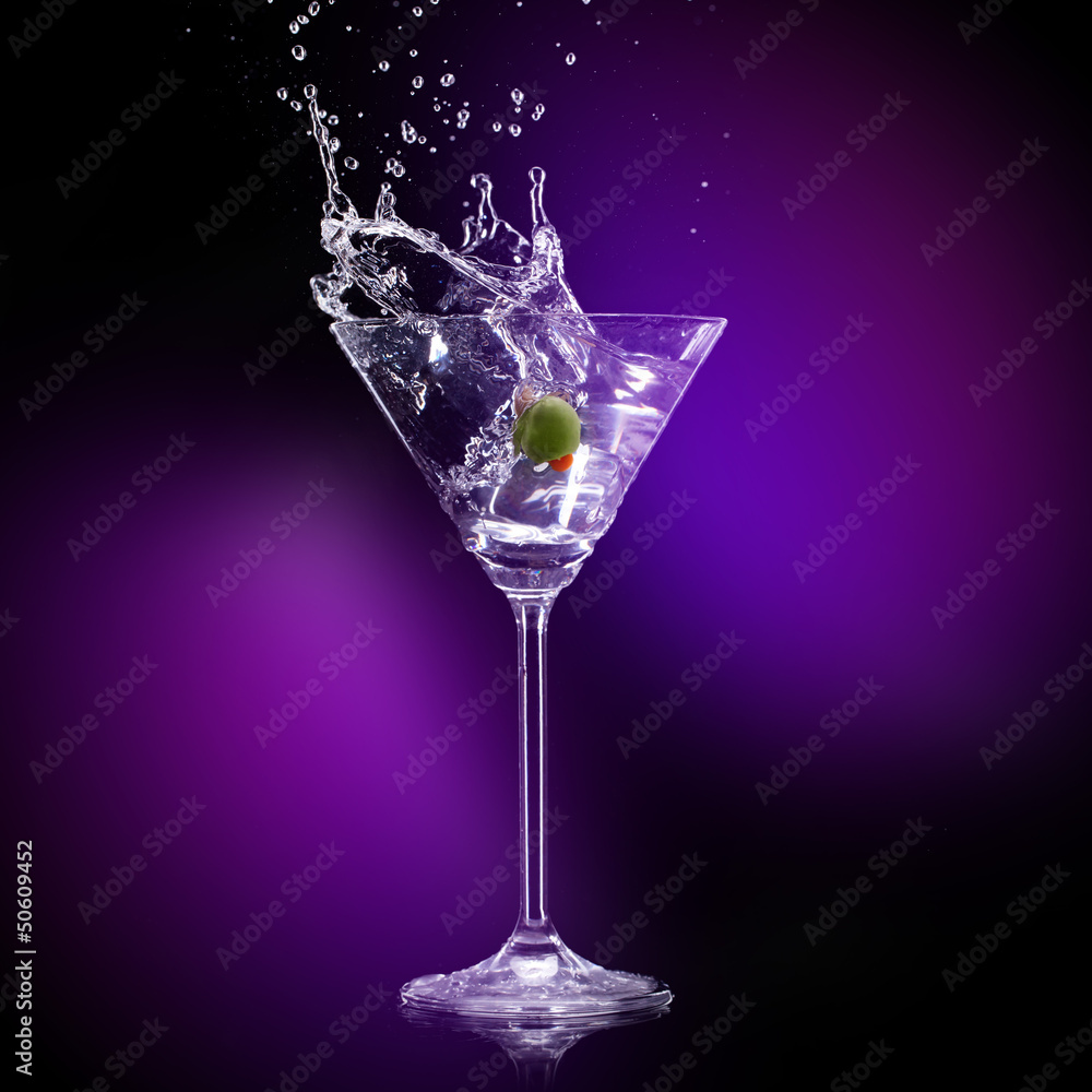 martini drink over dark background martini drink over dark background