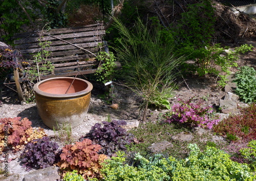 Tablou pe pânză Petit coin de jardin