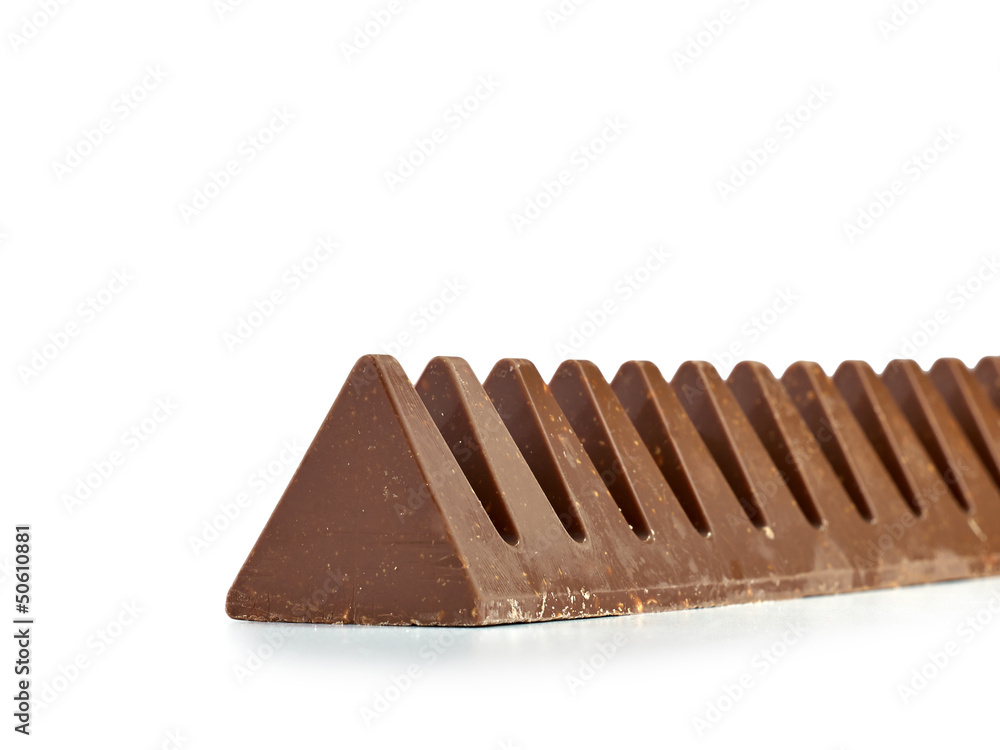 Chocolate Bar in pyramid shape. Stock Photo | Adobe Stock