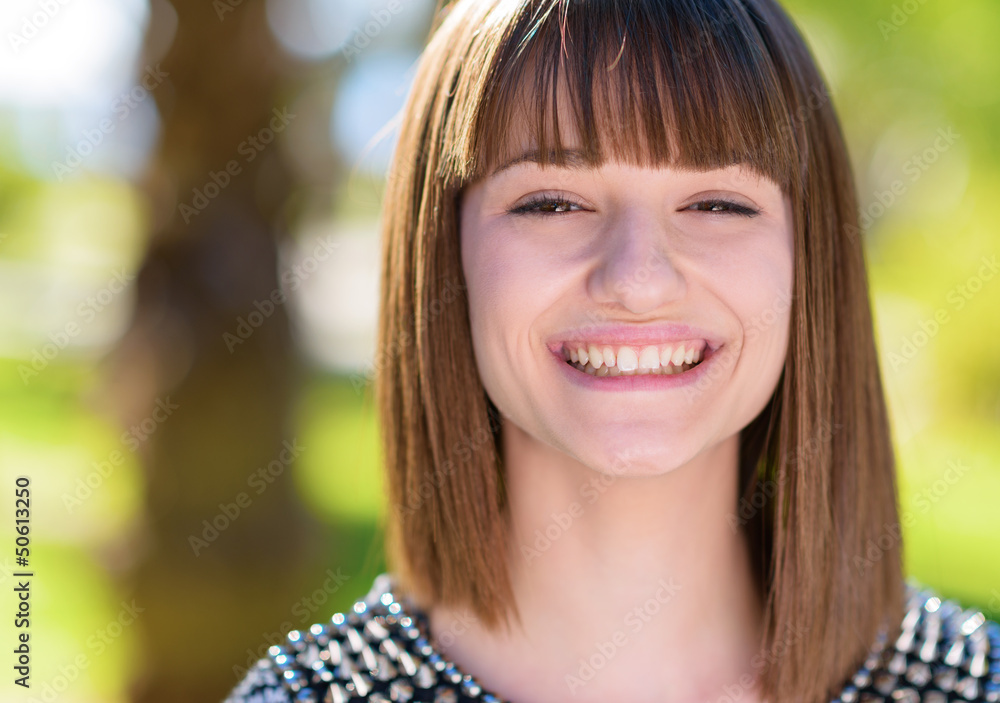 Portrait Of Happy Woman