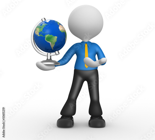 Earth globe