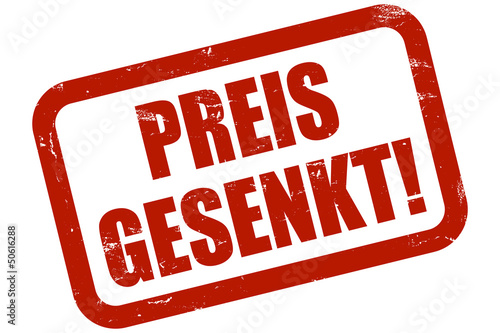 Grunge Stempel rot PREIS GESENKT