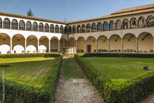Perugia - Gothic church, cloister