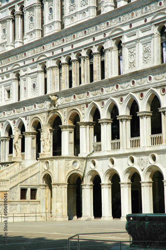 Doges Palace in Venice Italy