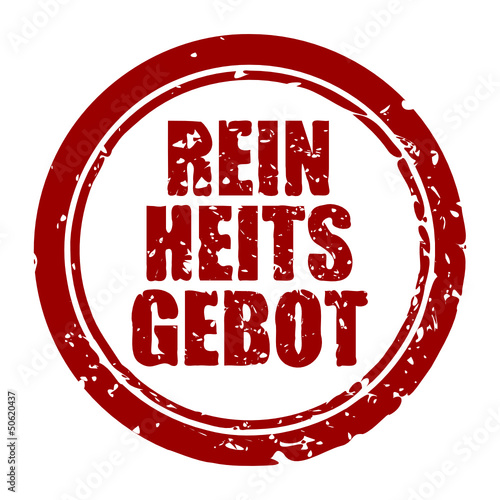stempel rund reinheitsgebot I