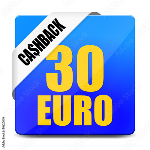 button eckig 30 euro cashback I photo