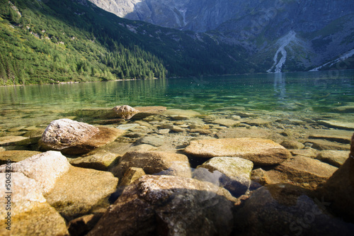 wysokie góry, dobra pogoda photo