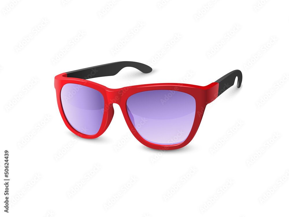 Stylish Red Sunglasses