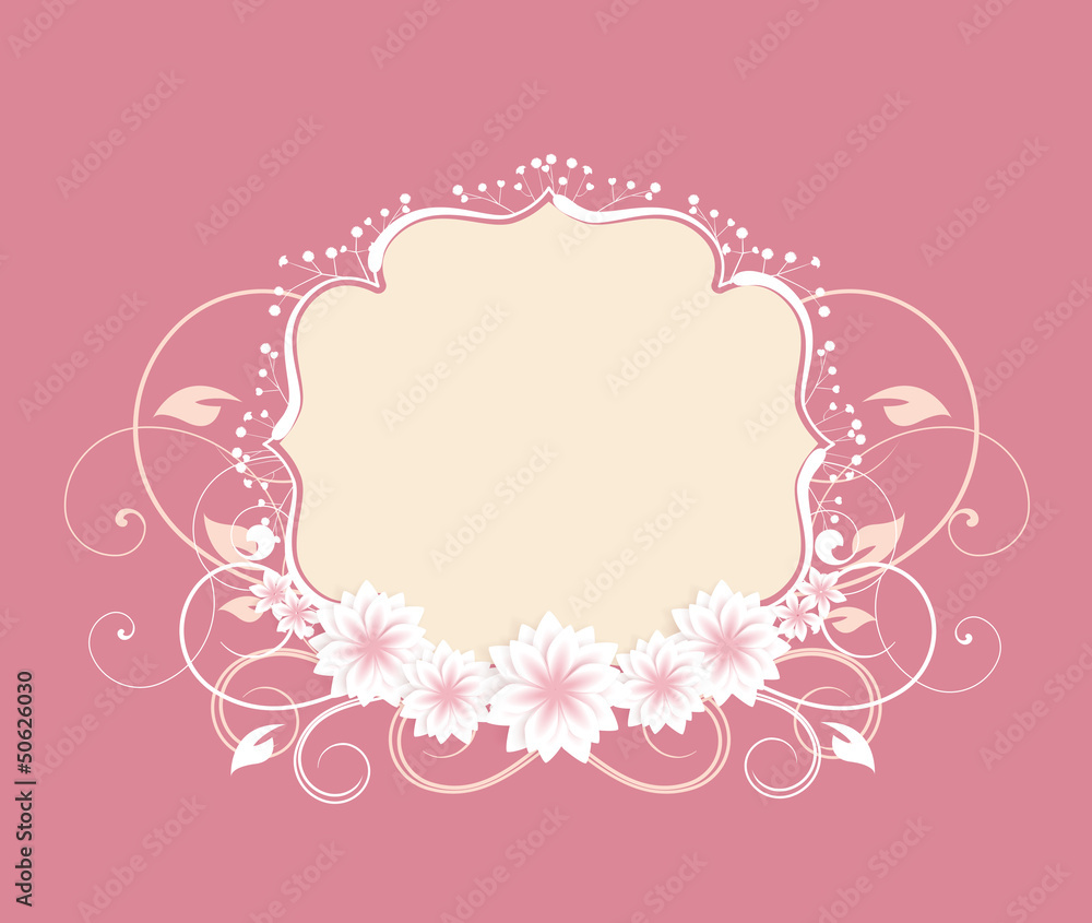 floral background floral background
