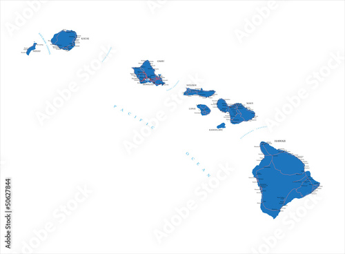 Hawaii map