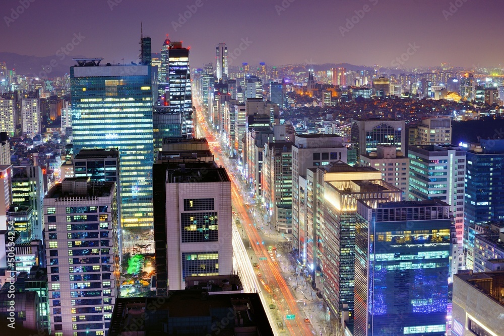 Fototapeta premium Seoul Cityscape