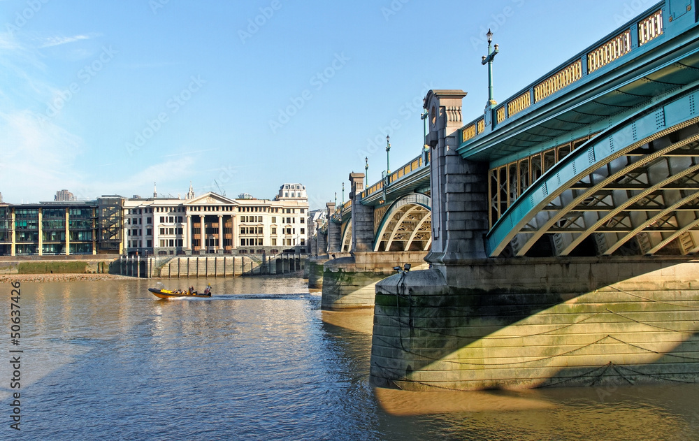 Southwark bridge. Southwark bridge.