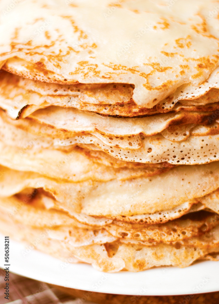 pancake yellow brown background. The food texture pancake yellow brown background. The food texture