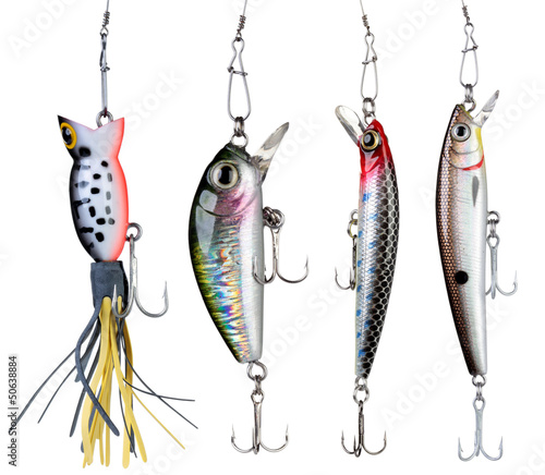 Fishing baits.