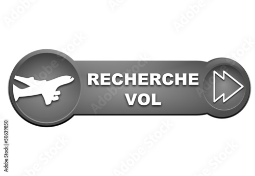 recherche vol sur bouton gris