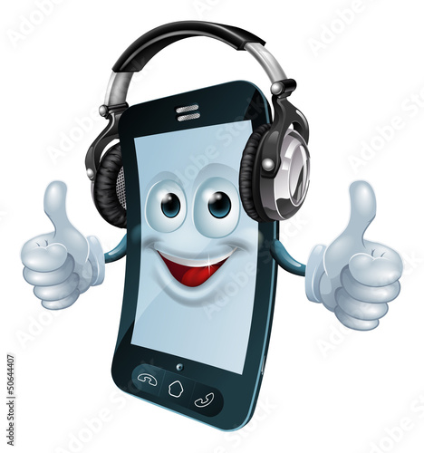 Headphones cell phone