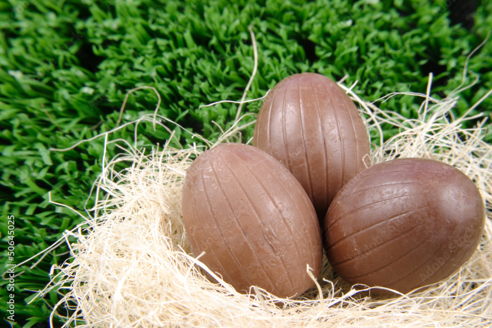 Tree Easter Eggs in the nest