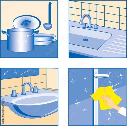 House Cleaning icons