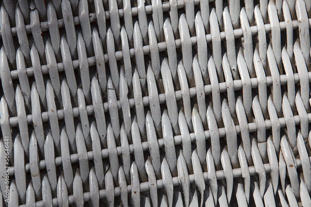 Details of woven basket Details of woven basket