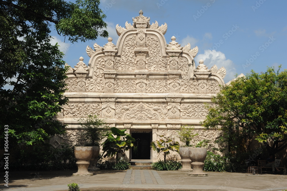 Il tempio di Taman Sari a Yogyakarta in Indonesia