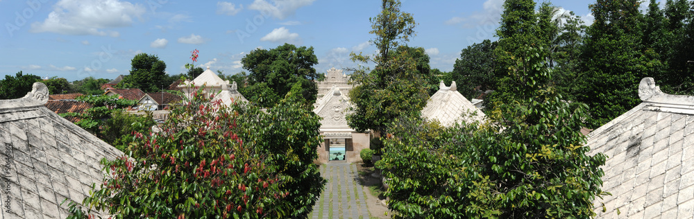 Il tempio di Taman Sari a Yogyakarta in Indonesia
